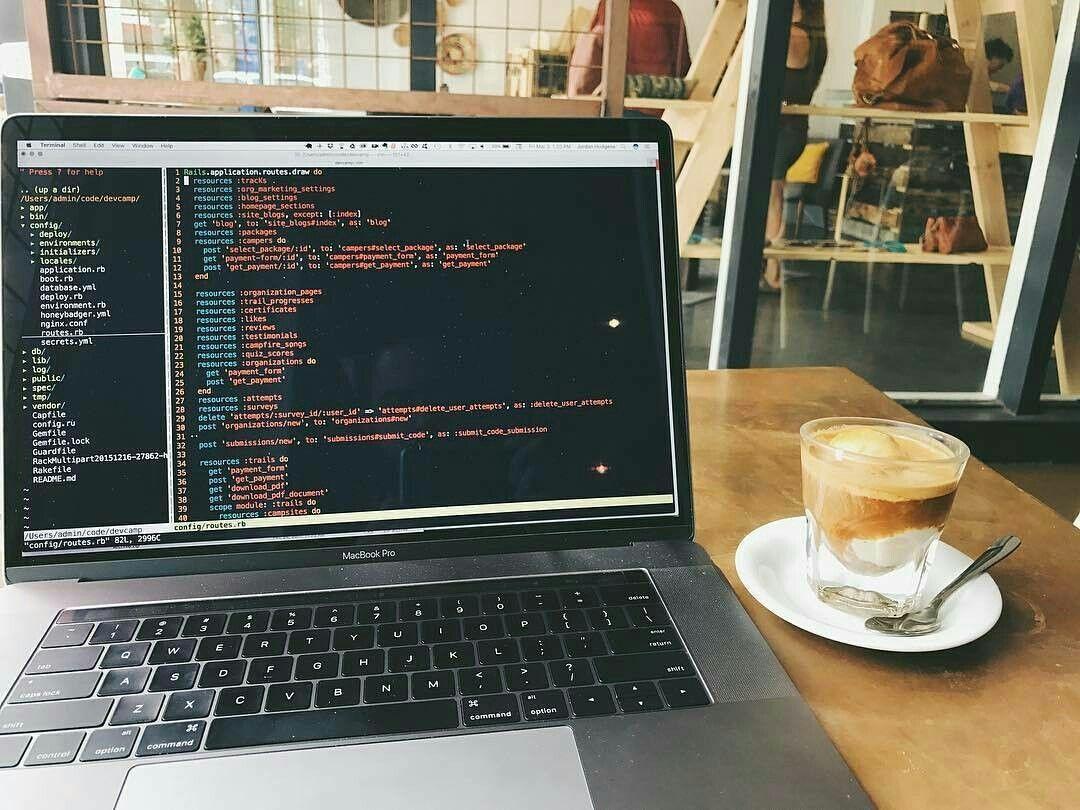 Cà phê sinh ra Code?